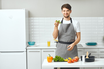 man in the kitchen