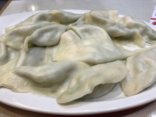 Fototapeta na wymiar Chinese Dumplings on a Plate