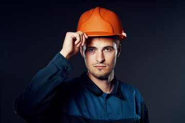 portrait of a construction worker