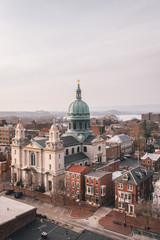 Fototapeta premium The Cathedral of Saint Patrick, in downtown Harrisburg, Pennsylvania