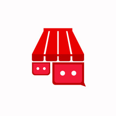 Shop Chat Icon Stock Vectors, Images & Vector.