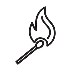Matches icon vector design template