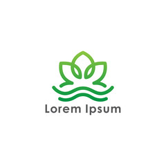 Fototapeta premium Abstract Leaf Logo design vector