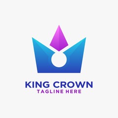 King crown logo design