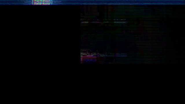 Defects and interference of the video signal. The effects of noise and malfunction of the TV, computer. Glitches and static noise background of video transmission