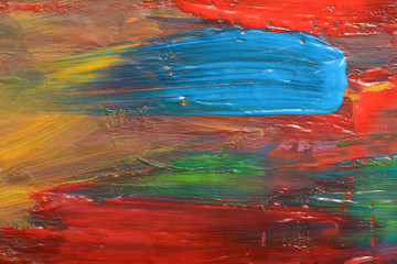 Abstrct art. Hand-painted background. SELF MADE