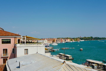 Obraz premium イタリア ベネチア venice 水の都 風景 建物