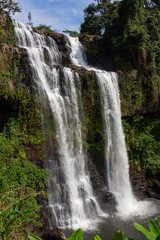Tad Yuang Waterfall in Lao