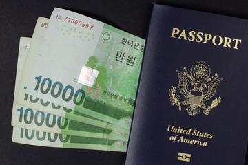 South Korean Won with US passport