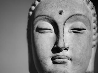 Visage Bouddha