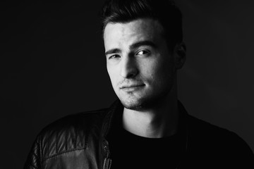 portrait of a young man