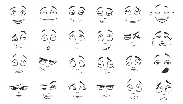 Facial Expression Cartoon Images – Browse 184,756 Stock Photos, Vectors,  and Video | Adobe Stock