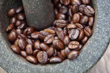roasted coffee beans
