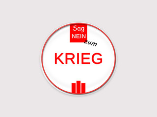 Sag nein zum Krieg 