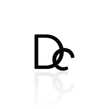 Dc logo attractive template - VECTOR