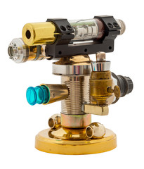 Steampunk device. Steel and bronze parts.