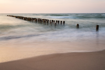 Wave breaker in the Baltic sea