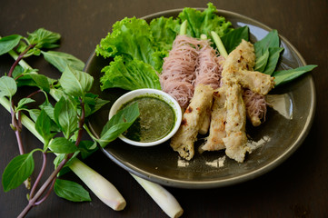 Delicious Thai food prepared by authentic Thai chefs who have strong spicy seasonings from authentic Thai spices.
