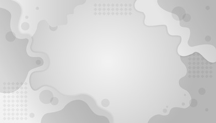 Gray abstract background with geometric elements. Simple background for banners, advertisements, illustrations, posters.