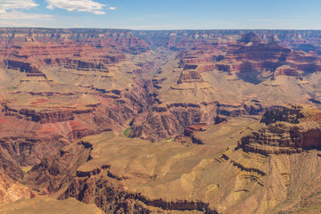 Grand Canyon view from South Rim, Arizona, USA.