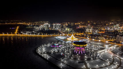  Kazan city at night 