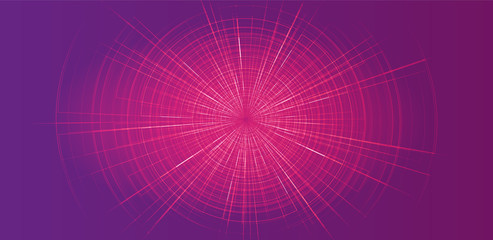 Pink Futuristic Hyperspace speed motion on future Technology background,warp and expanding movement concept,vector Illustration.
