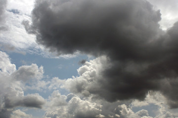 Obraz premium düstere wolken