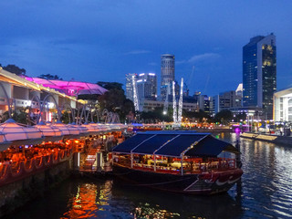 Clarke Quay in Singapore