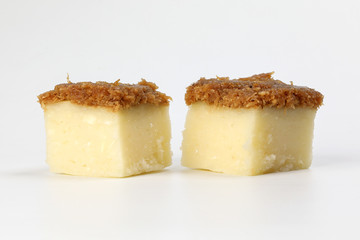 Kuih Getuk Getuk Ubi coconut brown sugar potato sweet cake desert
