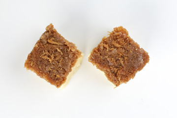Kuih Getuk Getuk Ubi coconut brown sugar potato sweet cake desert
