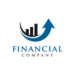 Obraz premium marketing and financial business logo