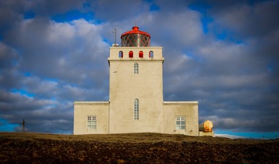 Fototapeta na wymiar Iceland Lighthouse magic