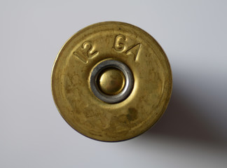 12 gauge shotgun shell base for clay shooting and hunting