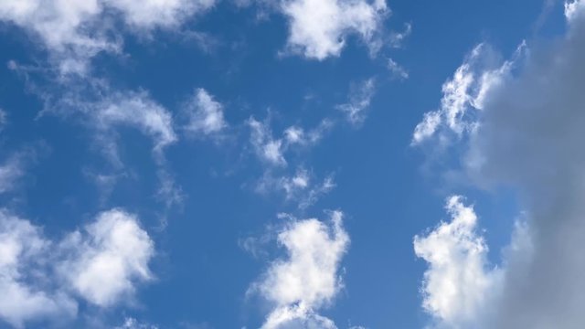 冬の青空と雲 積雲 綿雲 断片雲 雲_01v_00645(IMG_5495_PR_MOV)