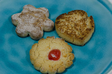 Delicious cookies ready to eat