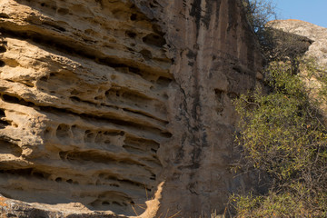 Gobustan is an Archaeological reserve in Azerbaijan, South of Baku. Rock drawings