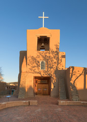 Obraz premium San Miguel Chapel in Santa Fe, New Mexico