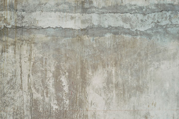 Texture of old gray concrete wall for background
