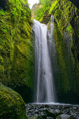 Fototapeta na wymiar Secret Waterfall 