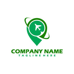 summer travel logo icon vector template, Vector logo design templates for airlines,