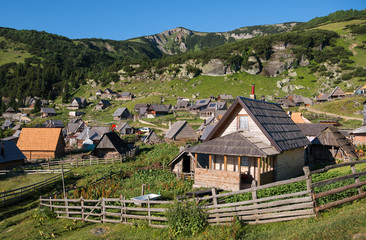Fototapeta na wymiar Village Prokosko in Bosnia and Herzegovina