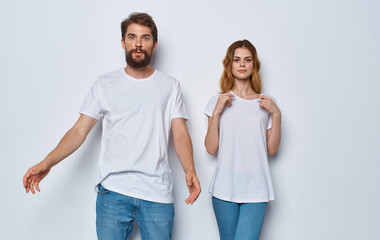 Fototapeta premium portrait of happy couple