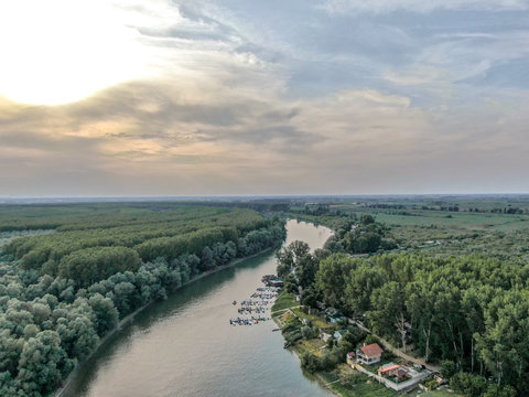 River sunset