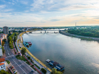 Obraz premium river bank