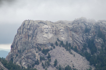 Mount Rushmore National Memorial Keystone, South Dakota, United States July 4, 2019 Mt Rushmore 