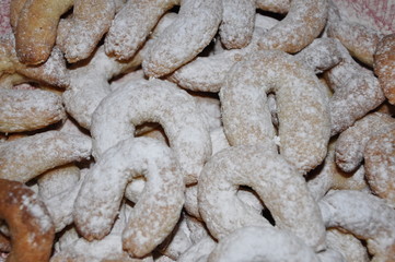 close up of a traditional Croatian cookies