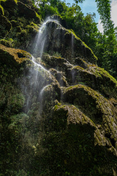 A waterfall near Oslob on the Philippines