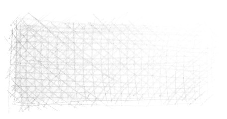 hatch pencil stain on white background. pencil gray