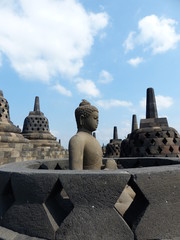 buddha statue in Borobudur