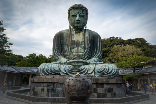 The great Buddha statue in Kamakura